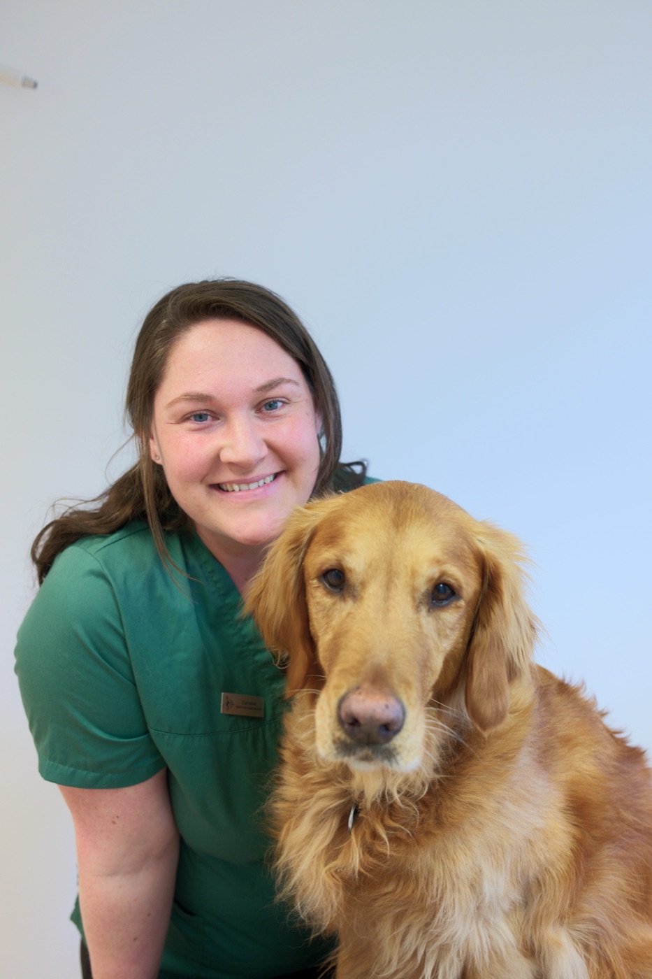 Caroline, Veterinærsygeplejerske hos Bistrup Dyreklinik